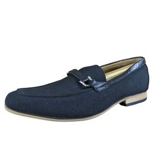 La‎ Milano Men's Perf Loafer Black Leather Size 11 Medium  Used 2025